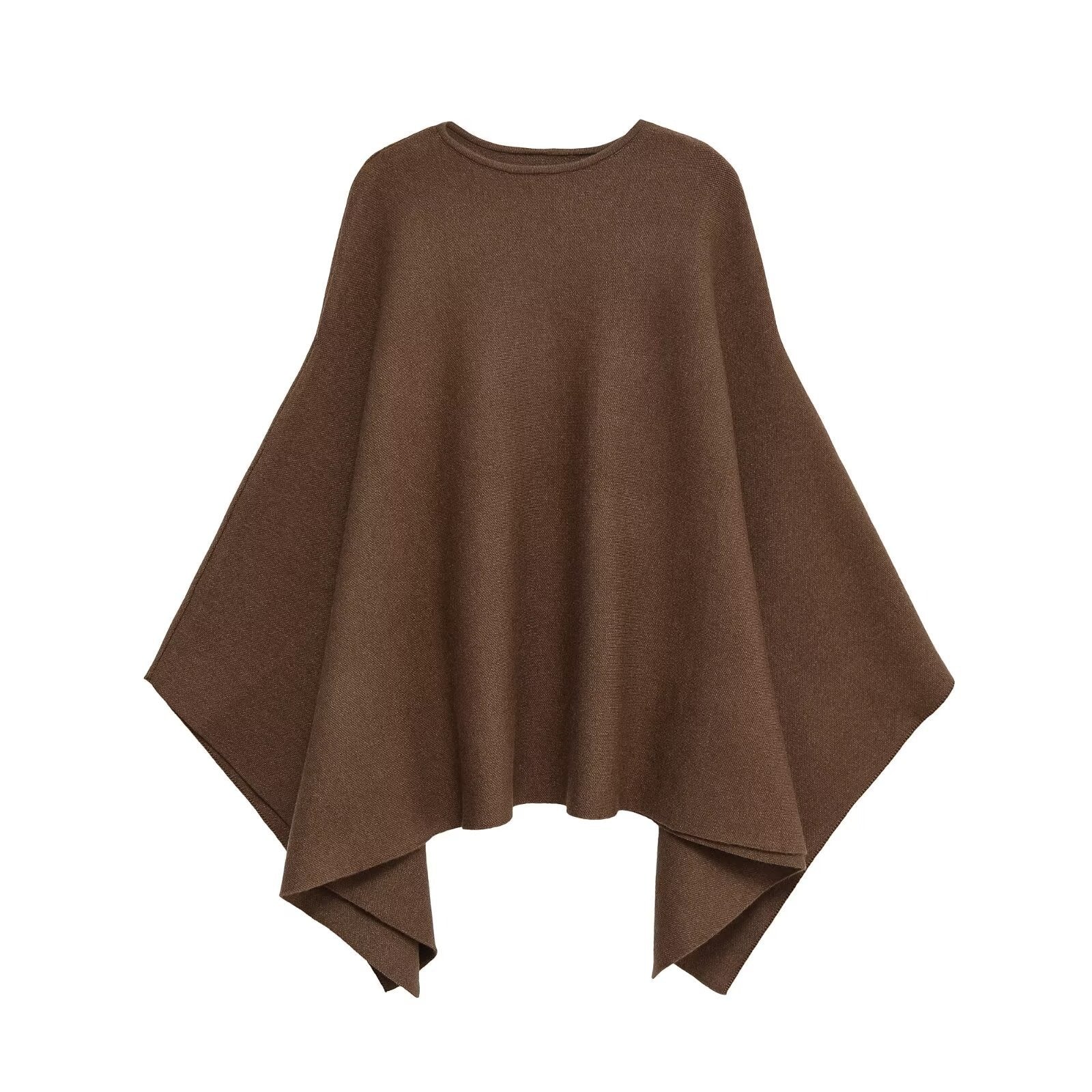 Women Loose round neck cap sweater