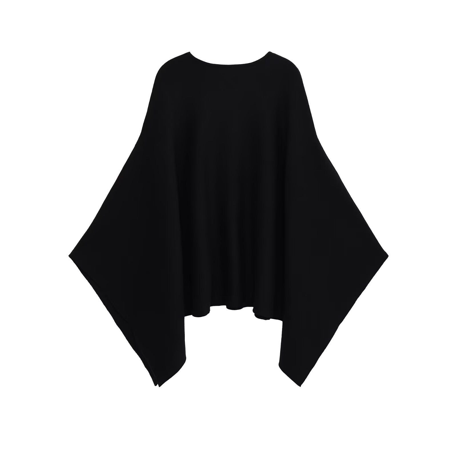 Women Loose round neck cap sweater